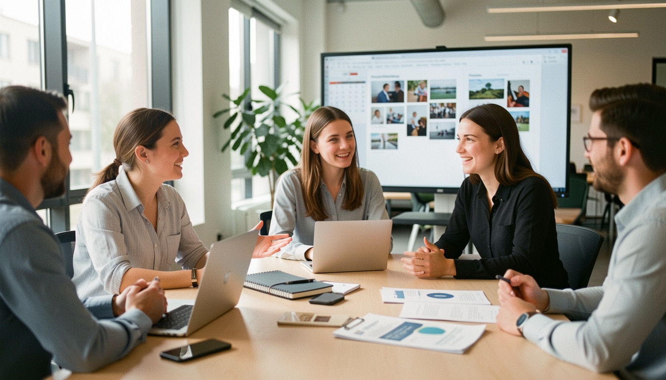 Entreprise recrutant en alternance communication