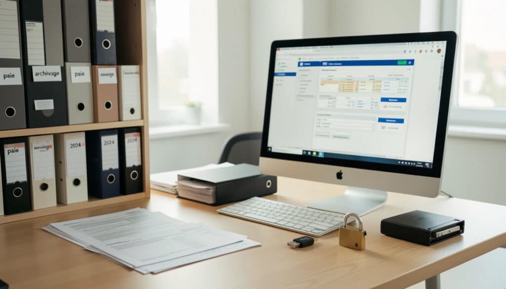 Stockage des fiches de paie : durée, sécurité, archivage